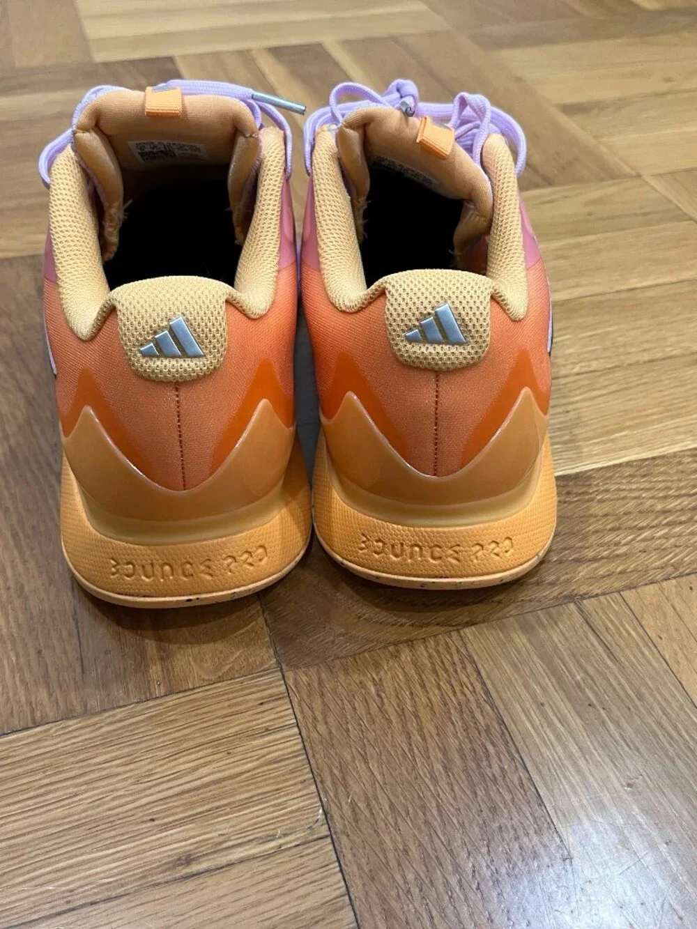 Adidas Avacourt 2 Hazy Orange Bliss Lilac W Size 9 - NEW IN BOX